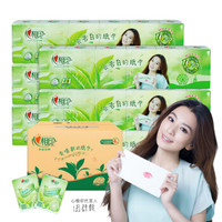 心相印 茶语经典 手帕纸 4层6张12包(203*208mm)