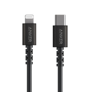Anker MFi认证 USB-C苹果PD快充数据线通用iPhone11Pro/XsMax/XR 1.8米新款