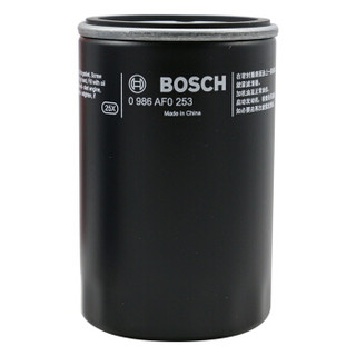 博世(BOSCH)机油滤清器机油格机滤0986AF0253(克莱斯勒/长安福特嘉年华/进口福特/蒙迪欧/路虎发现)