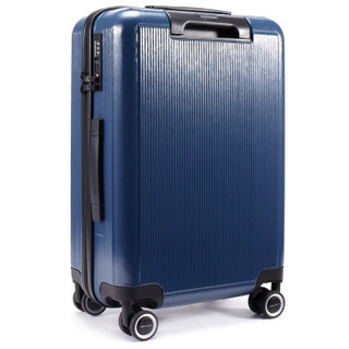 诺帝卡（NAUTICA）行李箱男女时尚潮20英寸万向轮旅行箱登机箱商务出差旅行箱包拉杆箱 10101145 蓝