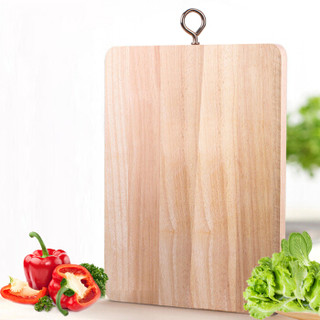 优奥 橡胶木实木砧板 切菜板水果板案板（30*20*2cm）UZB8982
