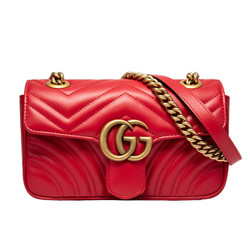 Gucci  GG Marmont系列 446744 女士mini单肩包