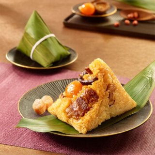 元祖ganso 门店配送 端午节粽子礼盒装 台湾风味肉粽 9入/盒