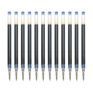 pilot 百乐 bls-g2-5 中性笔笔芯 蓝黑色 0.5mm 12支装