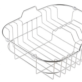 摩恩（MOEN）厨房配件水槽沥水篮不锈钢菜篮水果篮置物架收纳架碗架 23705