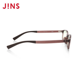 日本睛姿（JINS）男女TR轻量防蓝光防辐射眼镜电脑护目镜FPC19S001 184棕色