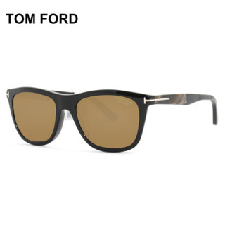 TOM FORD 汤姆福特太阳镜时尚偏光遮阳板材框经典款墨镜眼镜TF0500-F-01H
