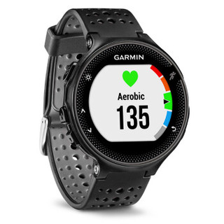 佳明（GARMIN）跑步手表 Forerunner235L手表 黑灰色 定位智能 多功能男女腕式心率表 训练跑步运动手表