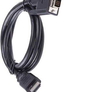 RS Pro欧时 1m 黑色 DVI-D 18+1至HDMI 19 引脚 公至公 HDMI DVI 视频电缆组件