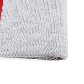 FENDI KIDS 芬迪 奢侈品童装 19秋冬新款 儿童红色灰色拼接羊毛针织帽 JMP059 A2M1 F0ZB1 III