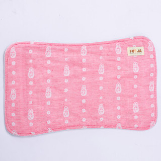 喜亲宝（K.S.babe）婴儿枕头 纱布儿童枕 宝宝四季枕护型枕（45×25cm粉色0-1-3-5岁）2019新款三段