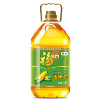 福临门 食用油 非转基因压榨玉米油 3.5L *4件
