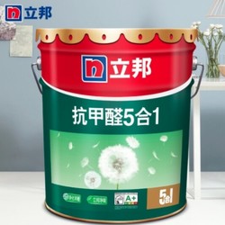 NIPPON PAINT 立邦漆 抗甲醛净味五合一乳胶漆 18L