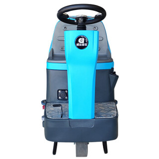鼎洁盛世 蓄电池 驾驶式 单刷工业全自动 洗地机 擦地机 洗地车 DJ60M 1台