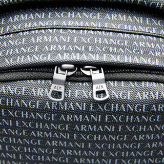 ARMANI EXCHANGE 阿玛尼奢侈品19秋冬新款男士双肩背包 952083-CC012 BLACK-00020 U