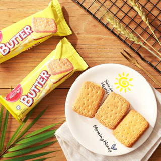 马来西亚进口 马奇新新(munchy's)奶油味夹心饼干44gx24 量贩分享装 休闲零食