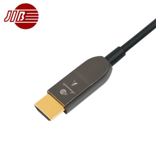 JIB 光纤HDMI高清线 笔记本电脑连接电视投影仪连接线 60HZ 3D 4k显示器音视频线 超长细软 AOC-001 25.0米