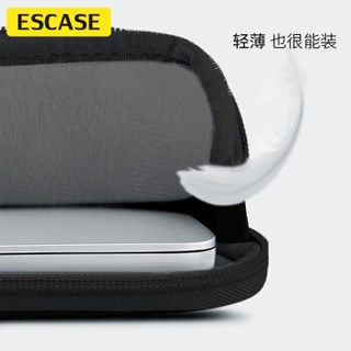 ESCASE 笔记本电脑包13英寸手提包男女士同款苹果Macbook Pro13.3小米联想华为戴尔  ES-CB-02爵士黑