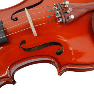 凤灵 FineLegend 鸡翅木嵌线小提琴FLV1115（亮光）3/4练习琴