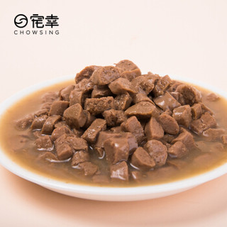 宠幸（CHOWSING）汪汪多肉包 牛肉味90g*12包