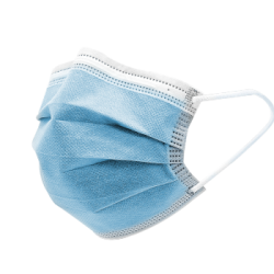 思(daisi)民用透气轻薄成人3层加厚熔喷无纺布日用防护一次性防尘口罩