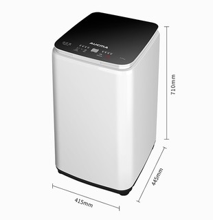 AUCMA 澳柯玛 XQB30-7658 全自动迷你洗衣机 3kg 黑色