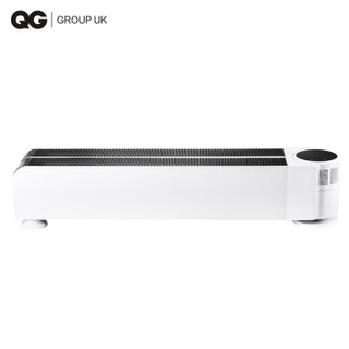 QG ZF-180家用移动地暖电暖器智能变频取暖器浴室客厅卧室适用折叠踢脚线取暖器静音暖气片节能暖风机