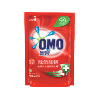 OMO 奥妙洗衣液洗衣清洁剂香味持久除螨菌深层洁净清新酵素阳光去霉(袋装) 400g