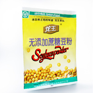 龙王 无添加蔗糖豆粉300g（30g*10小袋)来自黑土地的味道