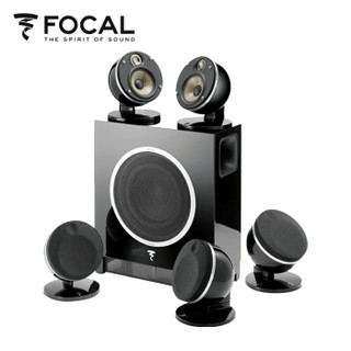 FOCAL 劲浪 PACK DOME 5.1 FLAX音响低音炮音箱家庭影院系统环绕 法国（黑色）