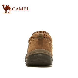 骆驼（CAMEL） 男鞋 牛皮百搭时尚休闲工装鞋子 A932307050 驼色 38