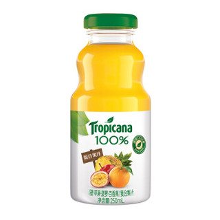 Tropicana 纯果乐 100%果汁 250ml*24瓶 混合口味整箱装