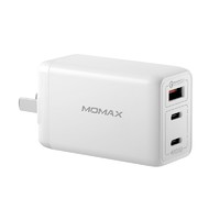 momax 摩米士 UM20CN 手机充电器 USB-A/双Type-C 65W+双Type-C 100W 数据线 1.2m 白色