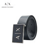 ARMANI EXCHANGE 阿玛尼奢侈品19秋冬新款男士腰带 951209-9A057 BLACK-00020 32