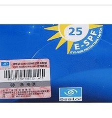 essilor 依视路 A3系列 中性防蓝光防辐射金属圆框套镜 1914156106 黑色 镜框+超薄1.56非球面镜片*2片