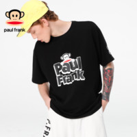 Paul Frank 大嘴猴 PFCTE192338M 短袖T恤 黑色 M