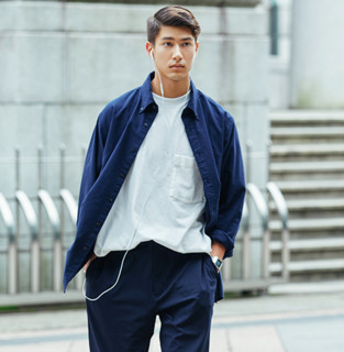 UNIQLO 优衣库 419008 男士牛津纺衬衫