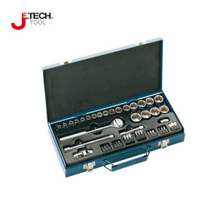 捷科（JETECH）SK3/8-46S 46件套3/8系列公制组套工具