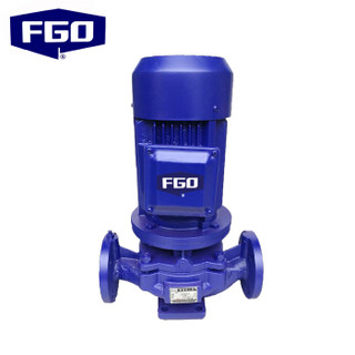 FGO 管道离心泵 IRG热水泵立式管道泵2900转380V 50-200(I)/25m3/h/7.5kw/50