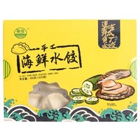 限地区：鲁海 黄瓜贝丁水饺 400g 16只装 *20件