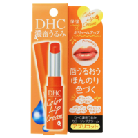 DHC淡彩有色 天然橄欖潤唇膏1.5g (橘紅色) *2件