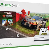 微软（Microsoft） Xbox One S 1TB 家庭娱乐游戏机（Forza地平线4+乐高同捆版）