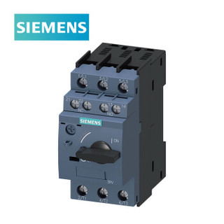 西门子 3RV6 55KA 20-25A 3P 旋钮式控制 690VAC 11KW 1常开+1常闭 3RV60214DA15 电动机保护断路器