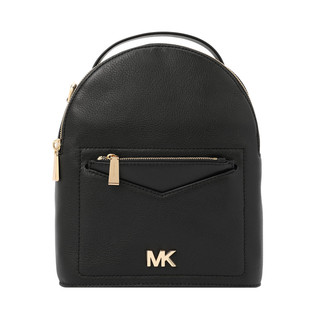 MICHAEL KORS 迈克·科尔斯 女士皮质拉链双肩包 30T8GEVB5L/100 黑色 小号