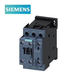 SIEMENS 西门子 3RT6 交流接触器自营 25A 24VAC 3P 3常开 1常开+1常闭 交流 50/60Hz 400V 3RT60261AC20