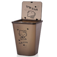 HELLO KITTY凯蒂猫创意厨房家用卫生间酒店垃圾桶大容量垃圾桶