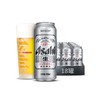 Asahi 朝日啤酒 8月19效期Asahi朝日啤酒超爽生整箱啤酒500ml*18罐*1箱国产官方
