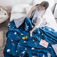 婉寇 长绒棉印花空调被 150*200cm