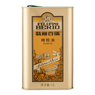 翡丽百瑞 橄榄油 铁罐系列 1L/桶 *5件