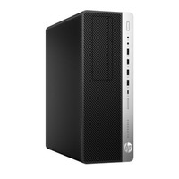 HP 惠普 ProDesk  600 G4 MT 台式机 黑色(酷睿i3-8100、核芯显卡、4GB、1TB HDD、风冷)